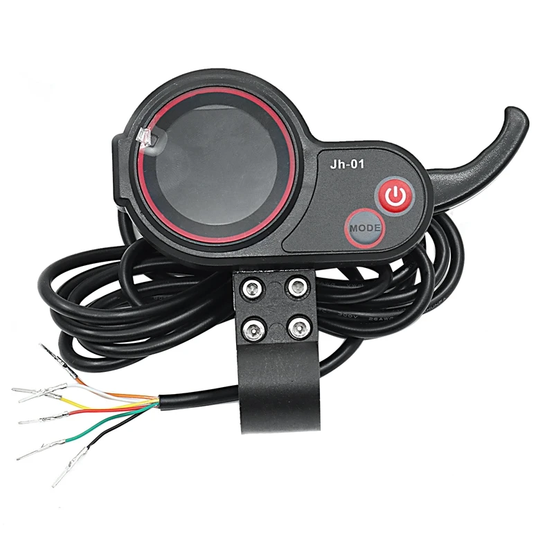 JH-01 Meter Dashboard Lcd-Display + 48V 20a Borstelloze Controller Zonder Hal Voor Elektrische Scooter E Fiets Accessoires