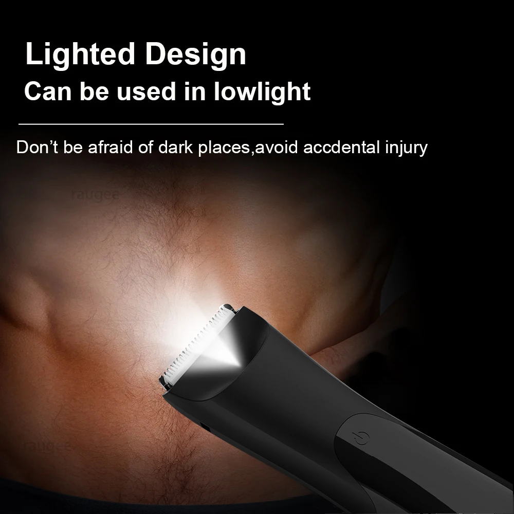 전기 헤어 트리머 남성용 면도기 USB 충전식 얼굴/바디 헤어 리무버 휴대용 수염 면도기 무선 이발기