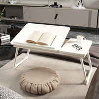 Folding Laptop Desk for Bed Sofa Laptop Tray Table Desk Portable Lap Desk Study and Reading Bed Top Tray Tab