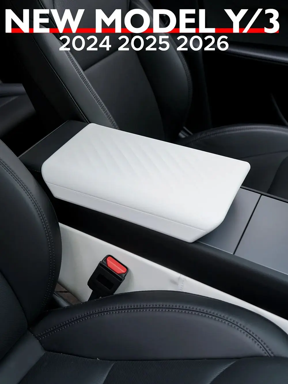 Pour Tesla modèle Y lancement Juniper 2025 modèle 3 Highland 2024 TPE coque souple Console centrale accoudoir couvercle accoudoir couverture accessoires