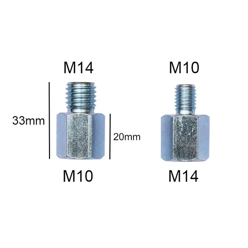 Imagem -05 - para M10 M14 para M16 Ângulo Moedor Conversão Parafuso Máquina de Polimento Adaptador Disco Acessórios Adaptador Interface 1pc M14