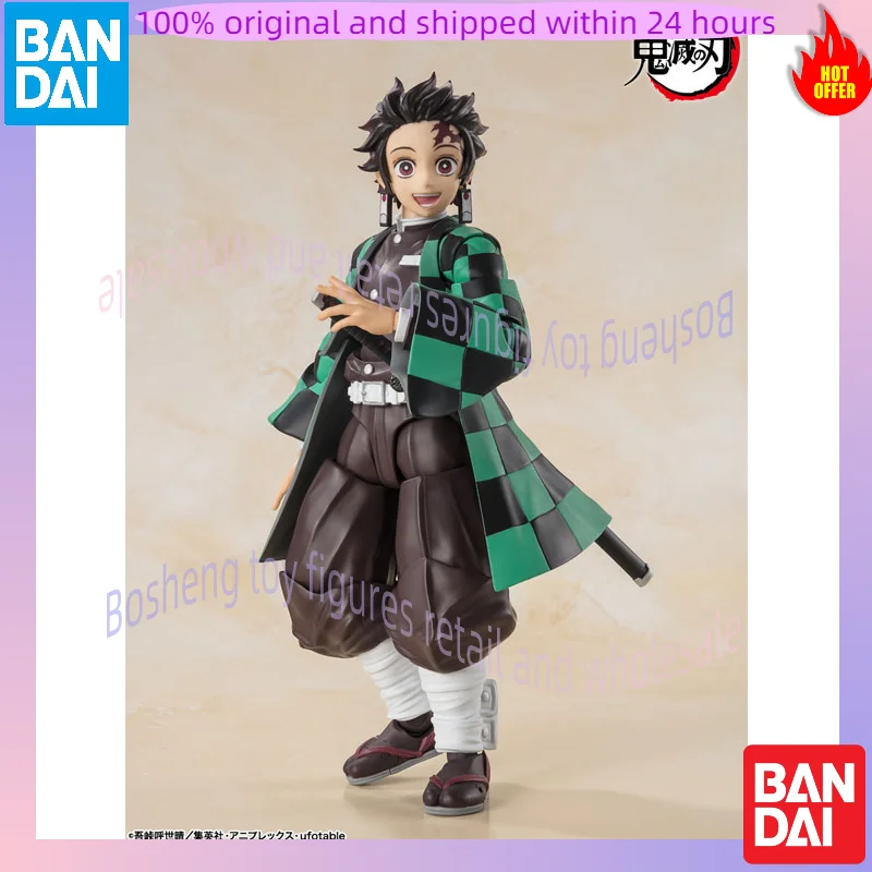 الأصلي بانداي S.H.Figuarts كامادو Nezuko SHF كامادو تانجيرو شيطان القاتل كيميتسو نو يابا في المخزون أنيمي نموذج اللعب
