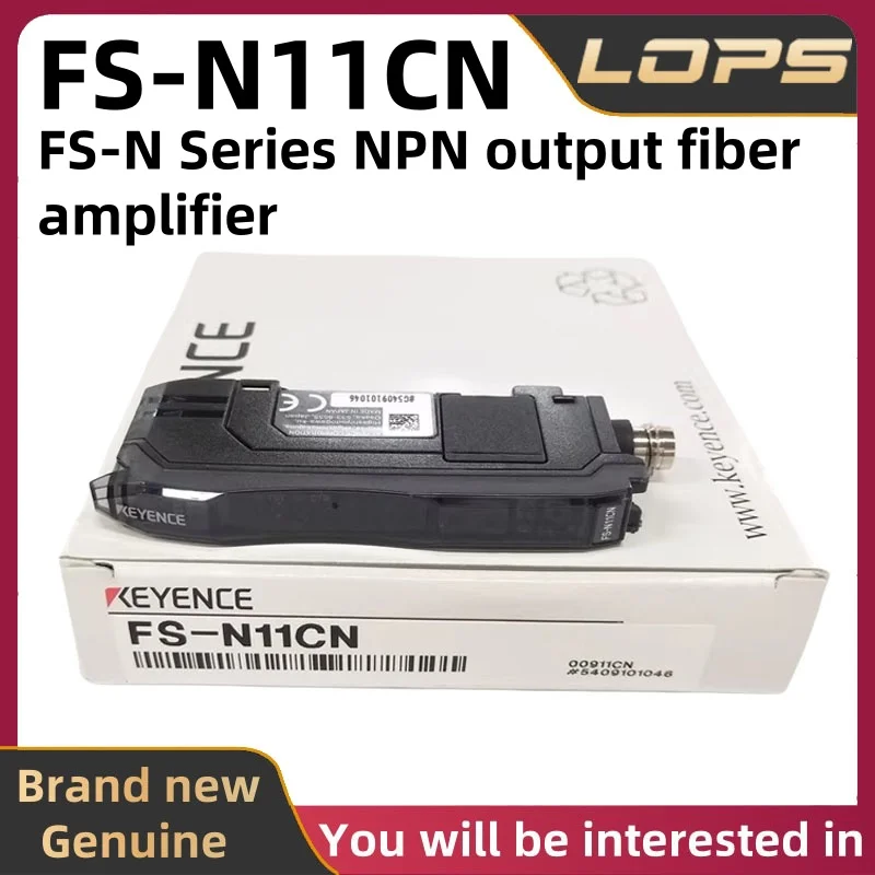 

FS-N11CN New Original KEYENCE FS-N Series NPN Output Fiber Amplifier, Large Quantity in Stock, Welcome to In