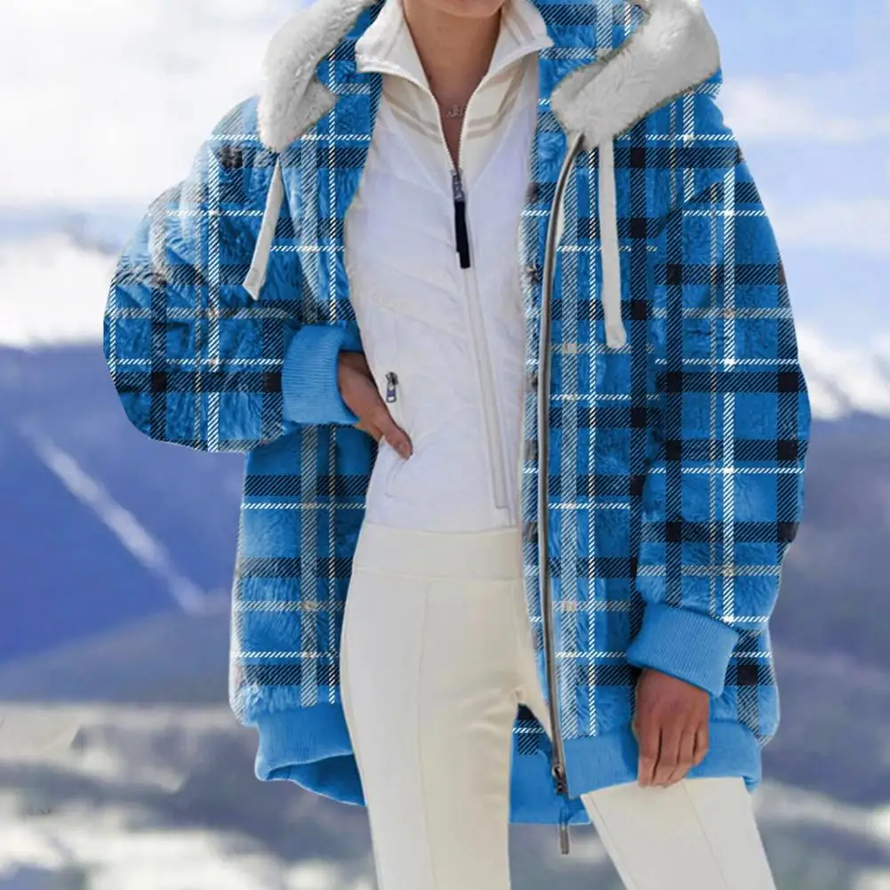 Manteau en fausse fourrure pour femme, veste longue, optique chaude, manteau en peluche, décontracté, sourire, hiver, 2023