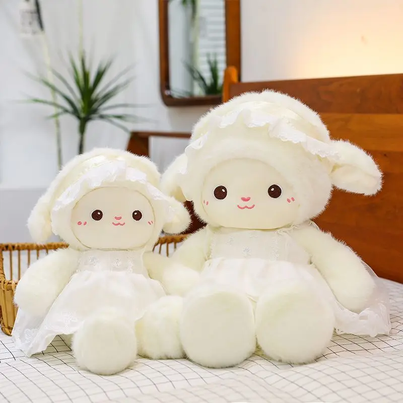Cute Wedding Dress Small Plush Toy Doll Couple Wedding Room Doll Girl Newlywed Festival Birthday Gift