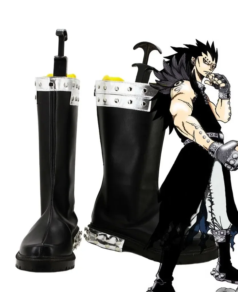 

Fairy Tail Gajeel Reitfox Cosplay Shoes Boots Custom Made