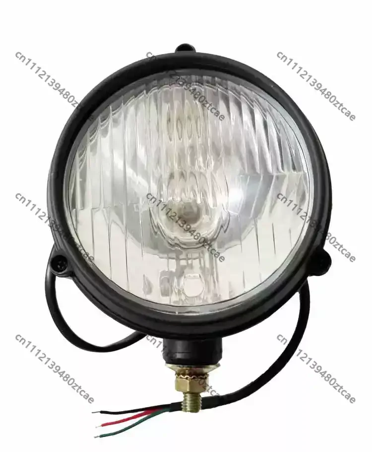 Forklift Headlight Lamp Assembly With Bulb And Wiring Harness Industrial Warehouse Forklift Lighting System Replacement Spare
