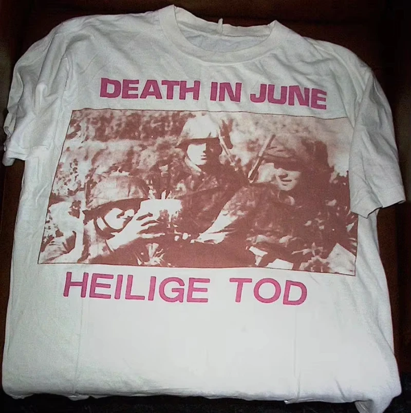 Summer Men's Casual American Death June Band 90s Retro Street Style Daily Casual Comfortable Dressing