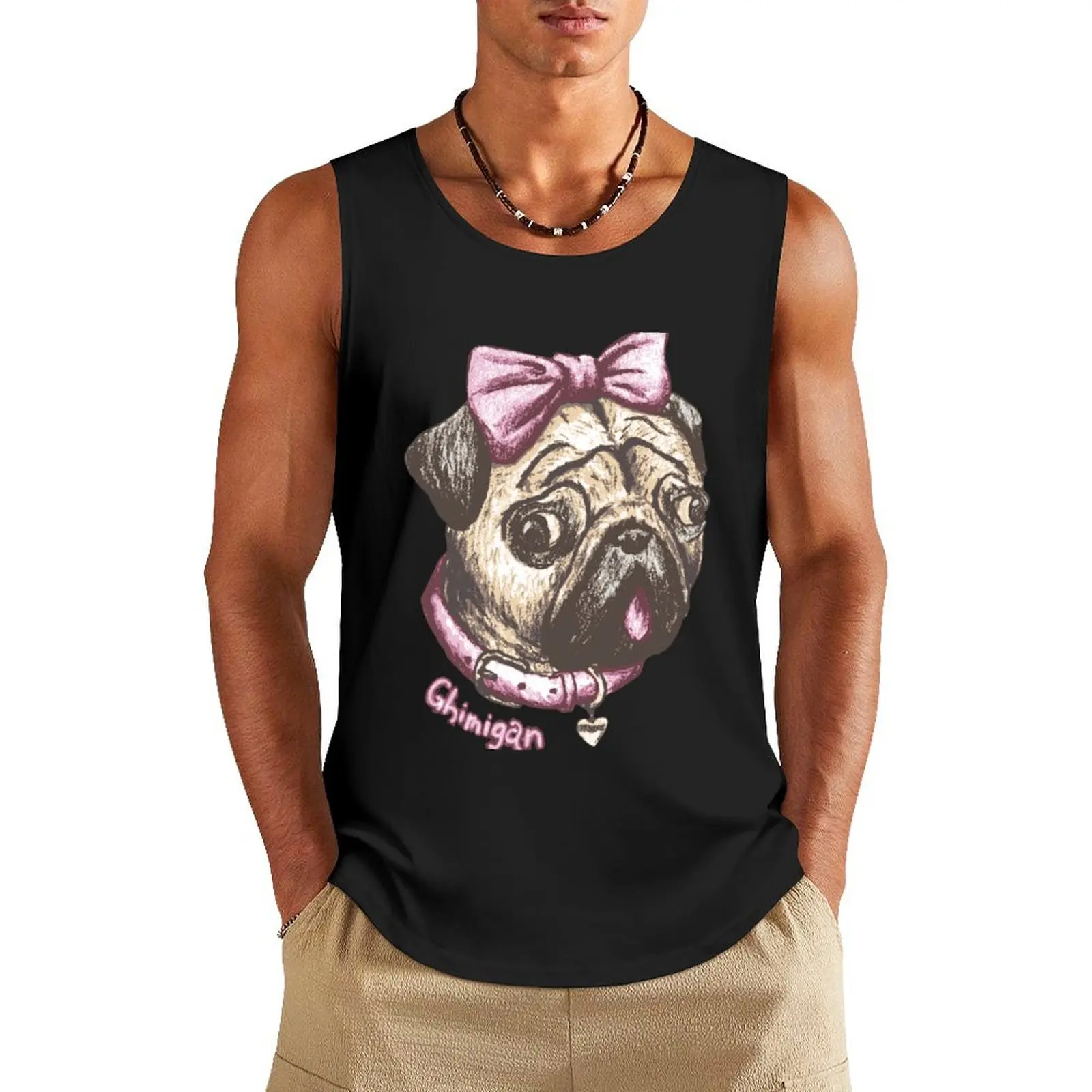 

Princess Tank Top best selling products anime t-shirts Men's fitness t-shirt anime