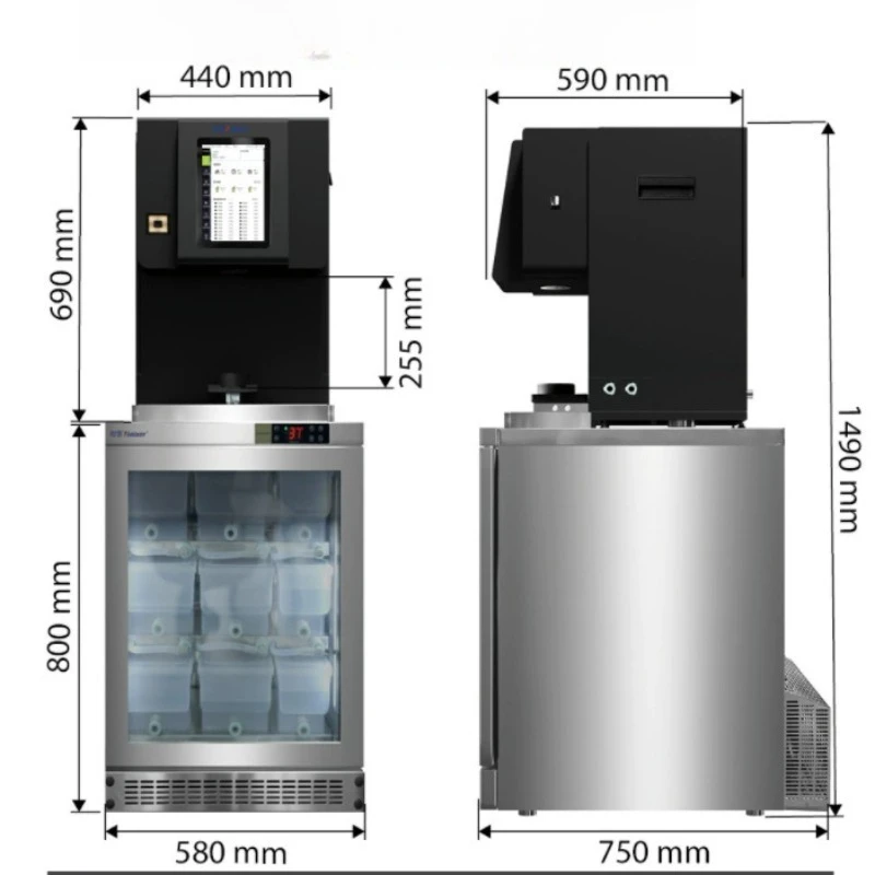 Intelligent tea extraction machine remote management