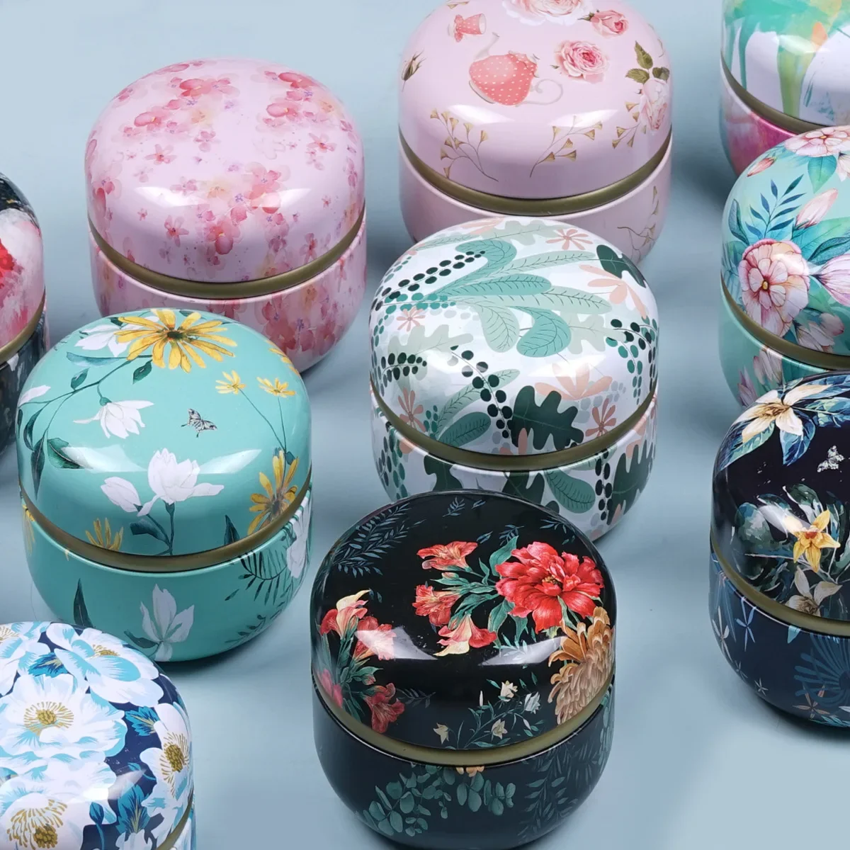 50g  Refillable Bottles Face Cream Makeup Jar With Lid Travel Accessories Sample Pot Cream Box Cosmetic Container makeup tools