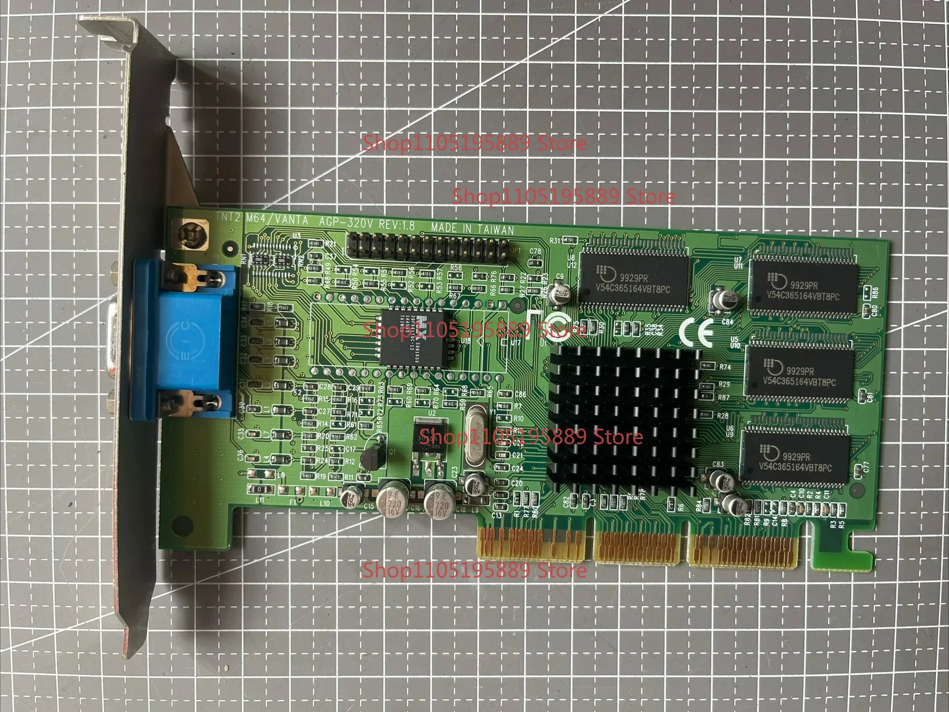 

For Nvidia TNT2 M64 Vintage AGP Graphics Card