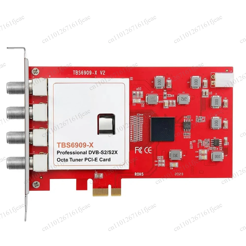6909X V2 Octa Tuner PCIe Card DVB-S/S2/S2X H.265 TV Tuner