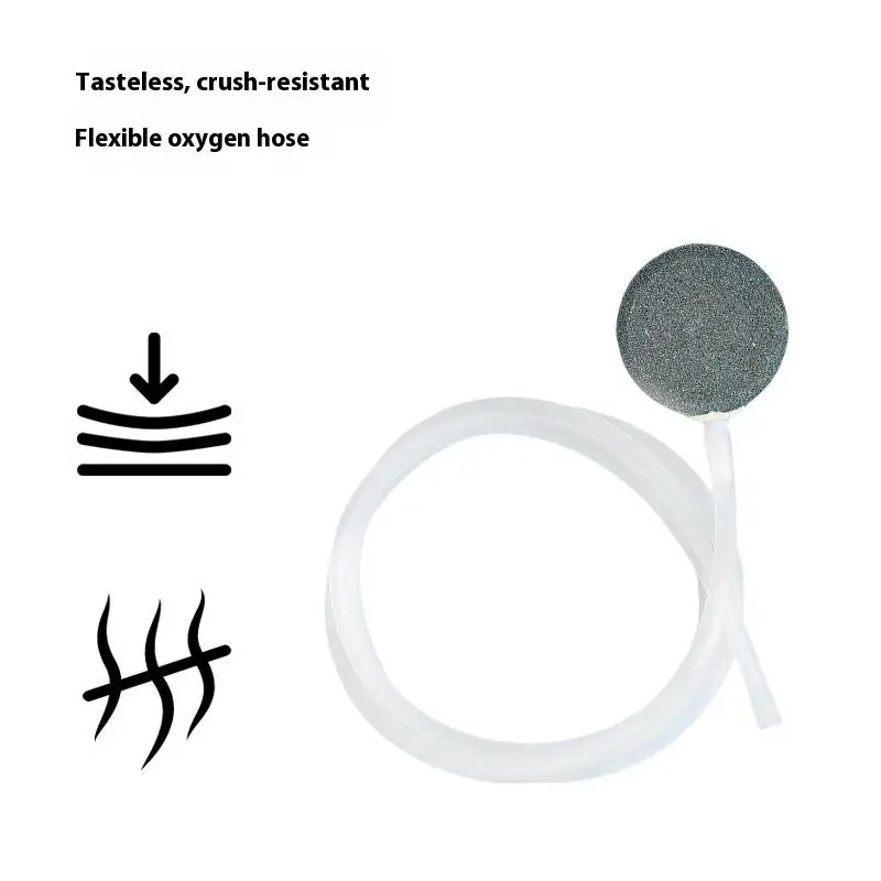 ملحقات مضخة الأكسجين لحوض السمك الصامت مع خرطوم حجر الغاز برأس الرمل وأنابيب الأكسجين ومستلزمات فقاعات القصبة الهوائية للمعدات المائية