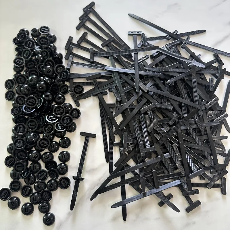 

Replacement Clip Car Fender Trunk Engine Guard Panel Wire Management Secure Universal Nylon Cable Tie Buckle Auto Fastener Screw