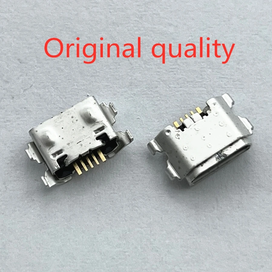 10-100 Uds Micro USB 5pin cargador puerto de carga conector nuevo para Xiaomi Redmi 9A 9C poco C3 Samsung A01 A03 Core M01