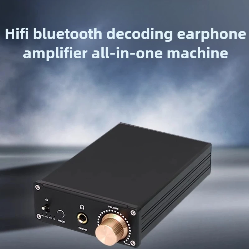 

DAC A938 Fever HIFI Bluetooth Decoding Headset All-in-One ES9038 Decoding 5125 Bluetooth 5.1LDAC Home Power Amplifier