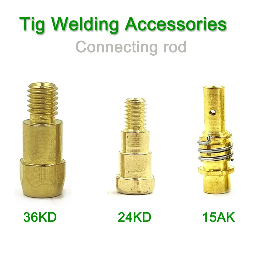 Replacement Welding Weld MIG Gas Connecting Rod For Welder Machine Torch Tip Gold 15AK 24KD 36KD