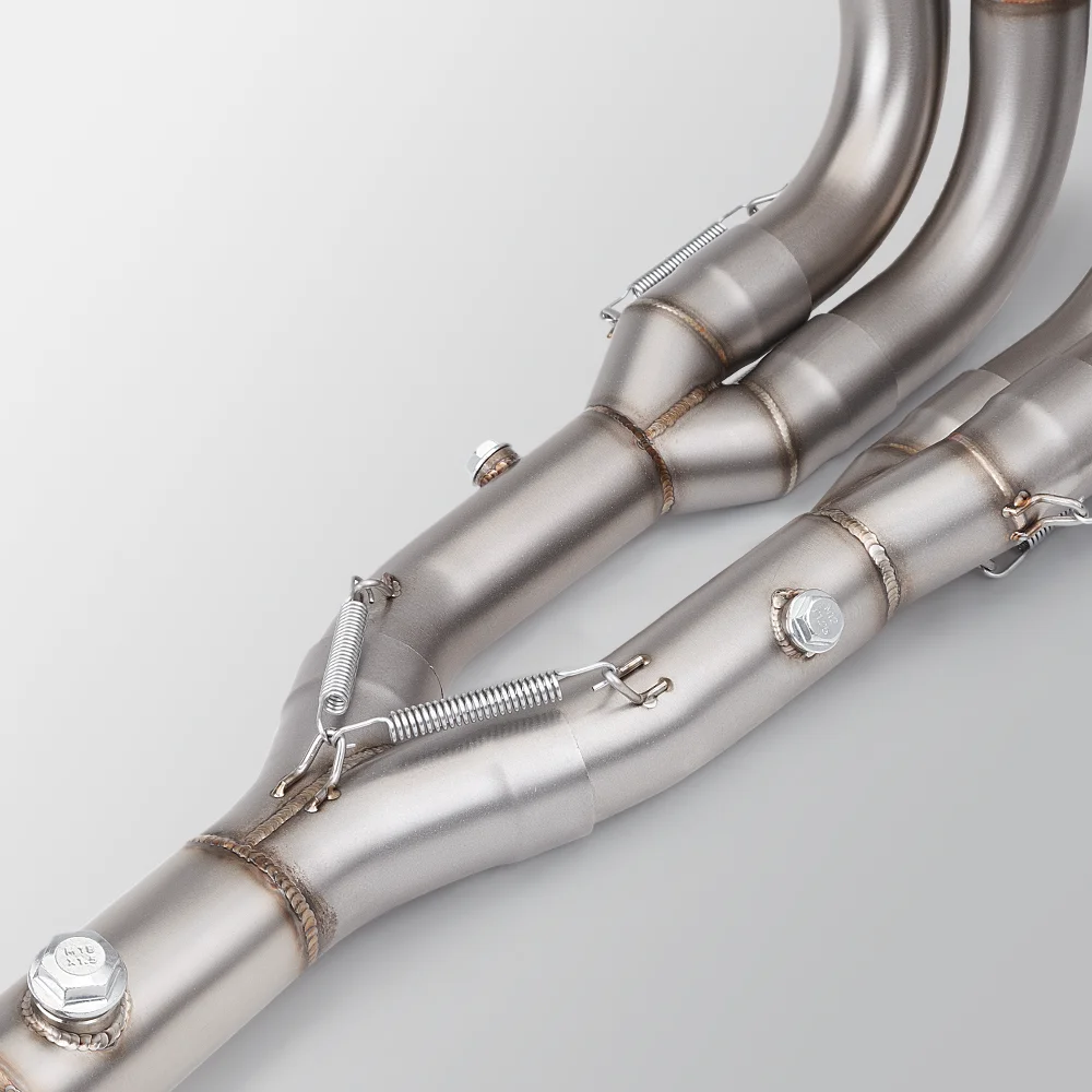 2017-2020 S1000R S1000RR دراجة نارية الجبهة وصلة أنبوب ملحق حالة جديدة اتصال مع الأصلي #5