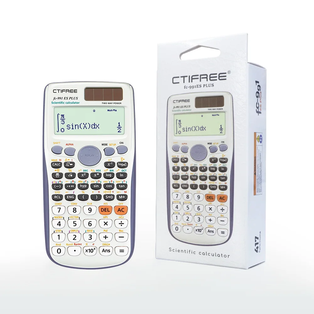 

Professional Function Computer Science Calculator Suitable for Solving Equations in College and High School Exams Officesupplies