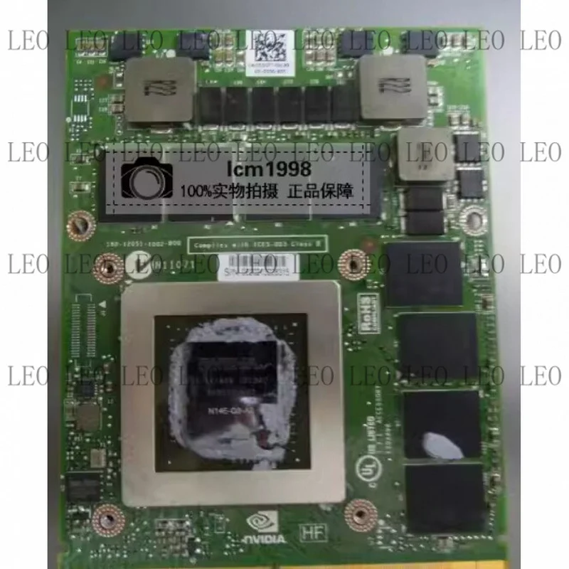 MY 1pc for Dell Precision M6700 M6800 K4000M 4GB N14E-Q3-A2 Main Board 05DGTT