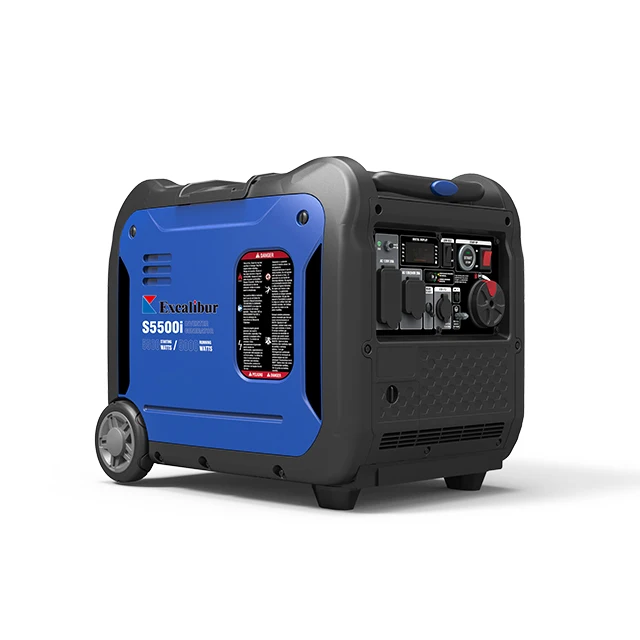 

Excalibur China 3600rpm 22A 50HZ Inverter Mini Generator Portable 5 KW Power Chinese Generator