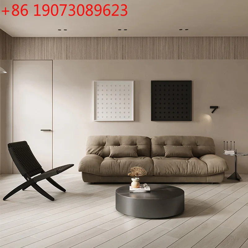 

Итальянский диван-облако из технологичной ткани класса люкс для небольших квартир, скандинавский стиль, с наполнителем из пуха, многоместный, из ткани, для отдыха.