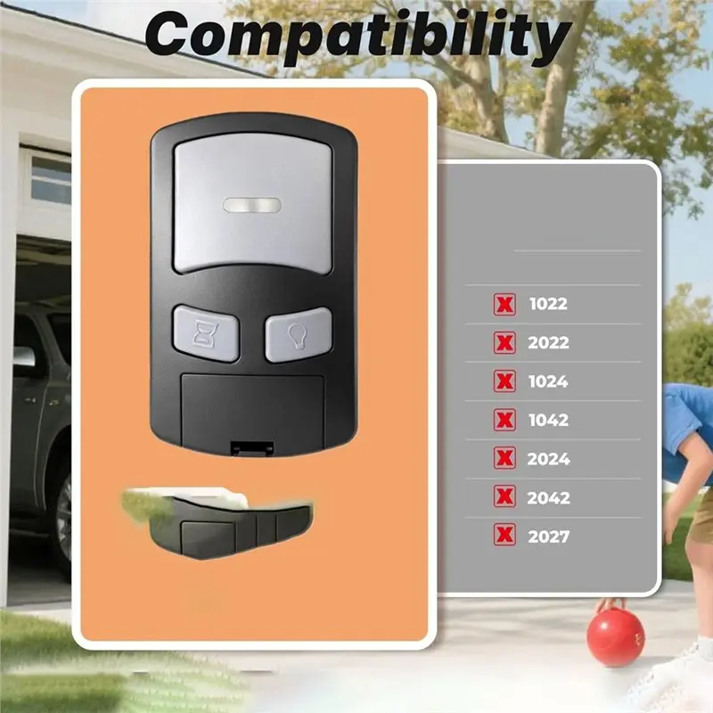BTLIFE-For Genie Garage Door Opener Wireless Wall Console Replacement- Works For Genie Intellicode Models(Manufactured From 2013