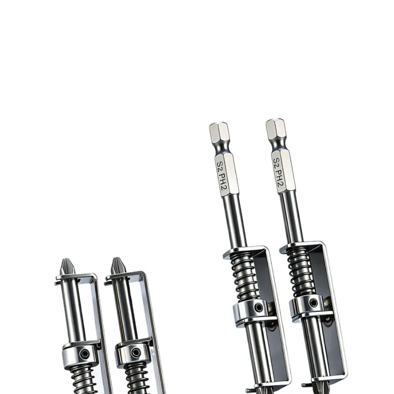 Tungsten Steel Phillips Screwdriver Bits Set, Anti-slip Magnetic Hex Shank Drill Bits For Electric Screwdriver