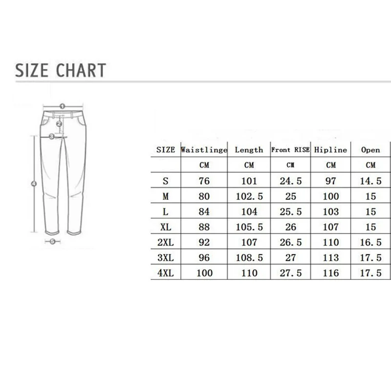 Men Jeans Knee Hole Ripped Zipper Stretch Skinny Denim Pants Solid Color Black Multi-Pocket Hip-Hop Style Slim Fit Trousers