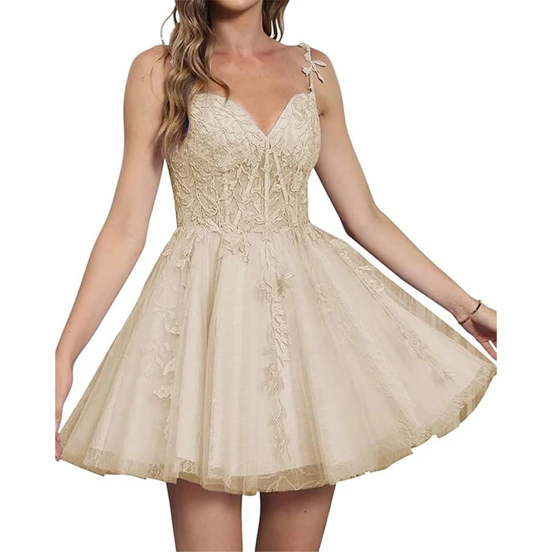 Tulle Homecoming Dresses Short for Teens Quinceanera Dresses DAMA Dress Lace Homecoming Dress 2025