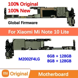 100% Brand New Original Motherboard for Xiaomi Mi Note 10 Lite Mainboard Logic Circuit Board Plate Global Unlocked Full Work