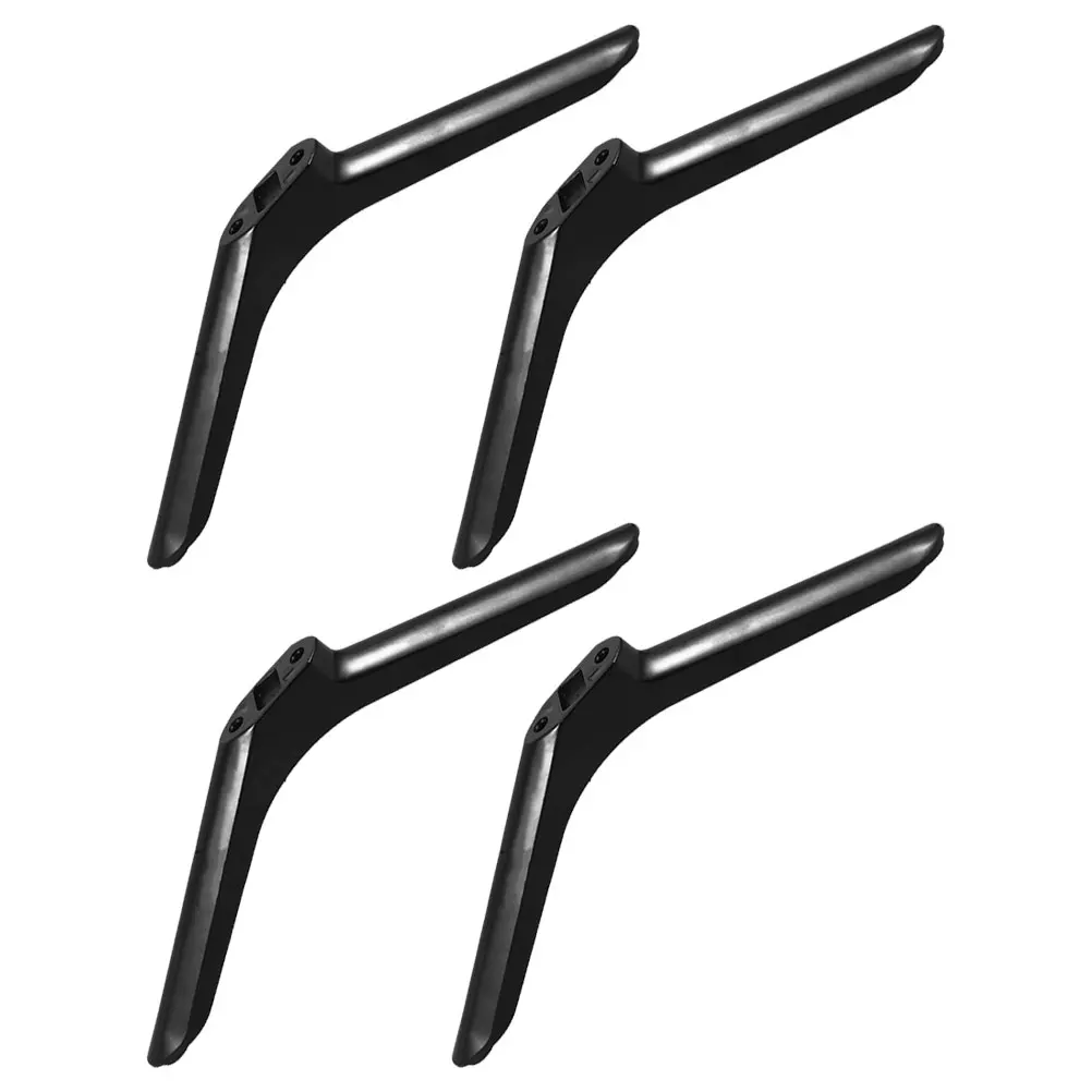 

Universal Stand Base Sturdy Metal Design Easy Setup Floor Stand for Bedroom Living Room TVs Up to 65 Inch 2 Pairs Riser for