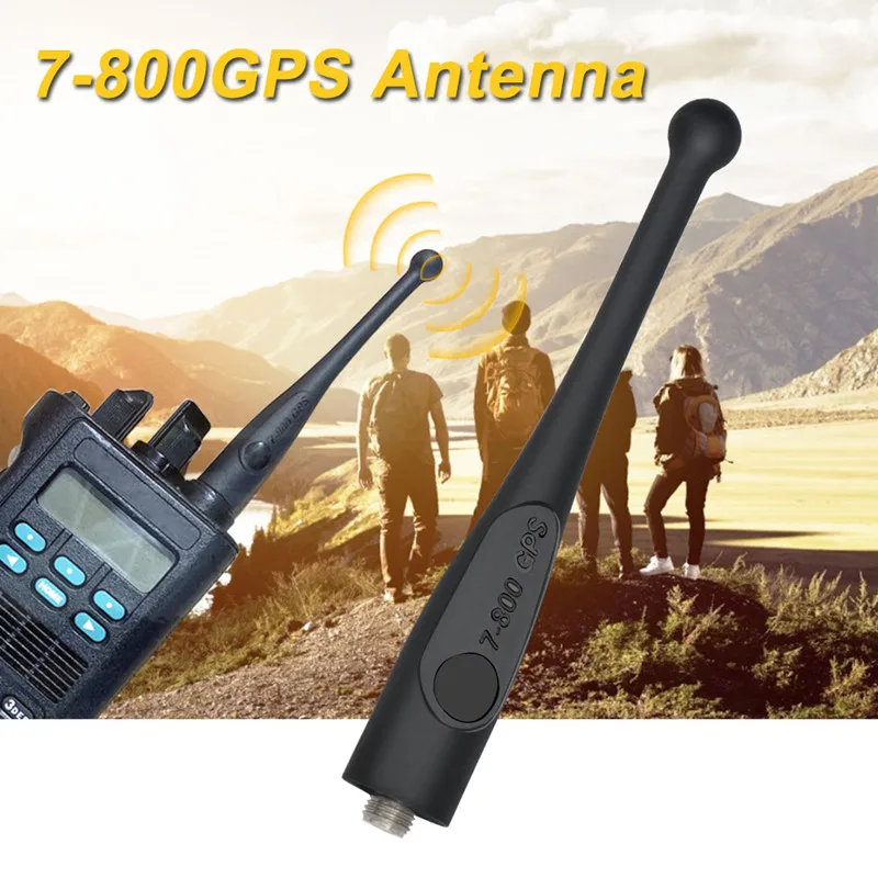 FOR Motorola NAR6595 APX6000 APX4000  7/800Mhz P25 Stubby GPS Antenna for Police Fire Rescue Emergency Vehicle Communication view 4