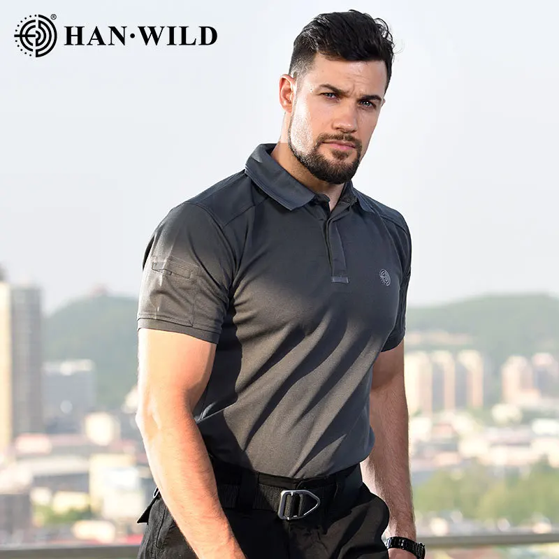 Camisa táctica de senderismo de manga corta de secado rápido para hombre, camiseta para gimnasio y acampada, camisetas deportivas para ejercicio, ropa ligera para escalar