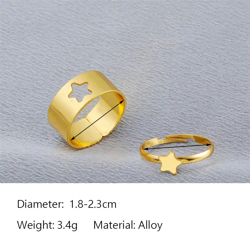 His & Hers Matching Promise Couple Rings Stainless Steel Romantic Wedding Band Jewelry Valentine Anniversary Gift For Men Women