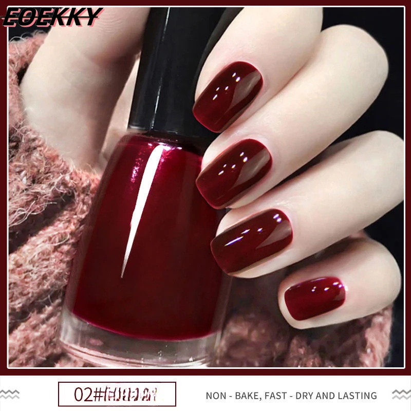 EOEKKY 15ml 28 color, durable, non curved, fast drying, non peeling, nail polish, luster, rare beauty, makeup lady