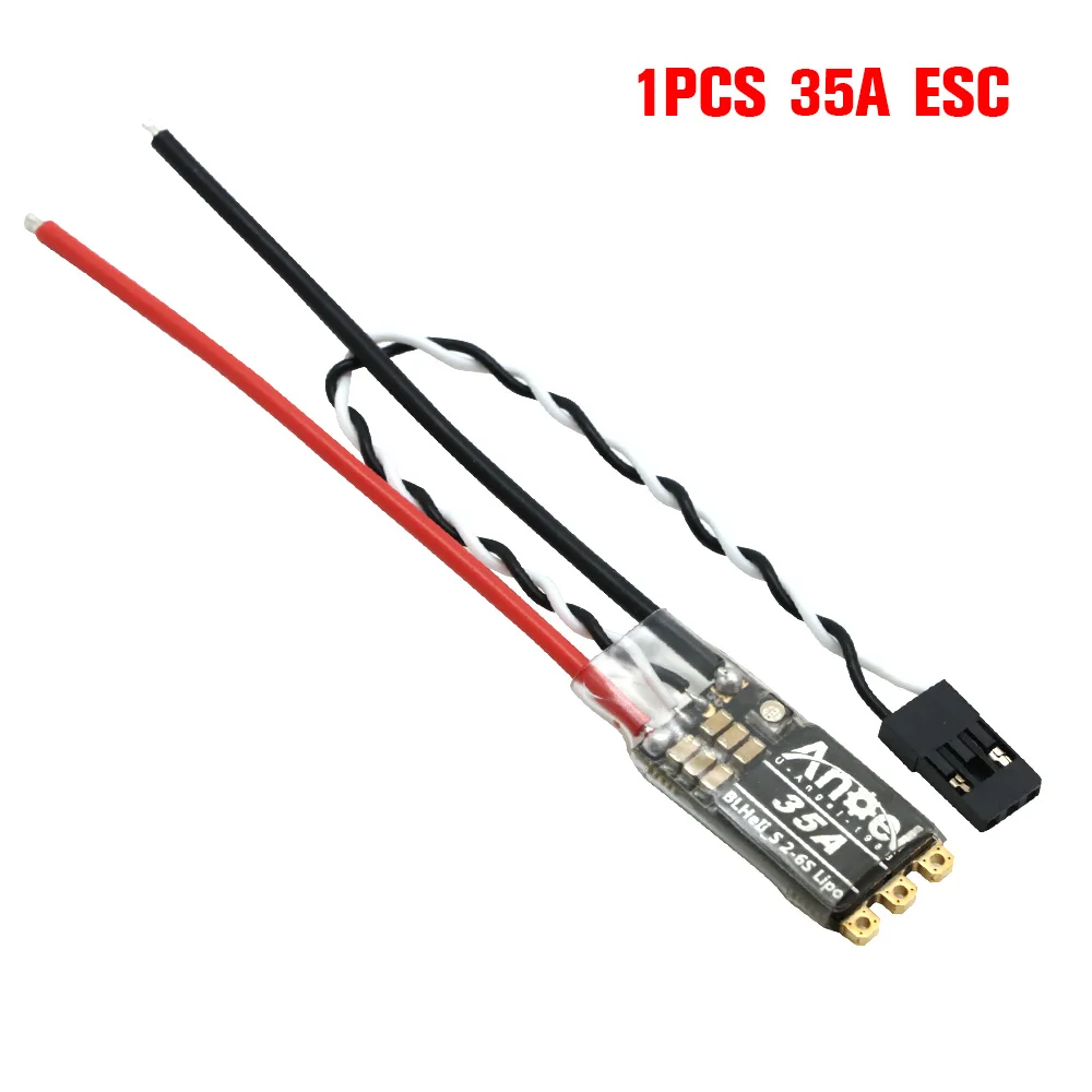 ESC BLHeli-S 20A/30A Sans Balais – DShot, 2-6S, Pour FPV Drone Multicoptère Avion (choix 20 Ou 30A)