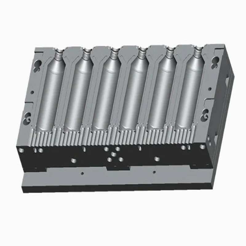 

Custom ABS Plastic Injection Molding Manufacturer Manufacturing of Six-Chamber Bottle Body Plastic Components