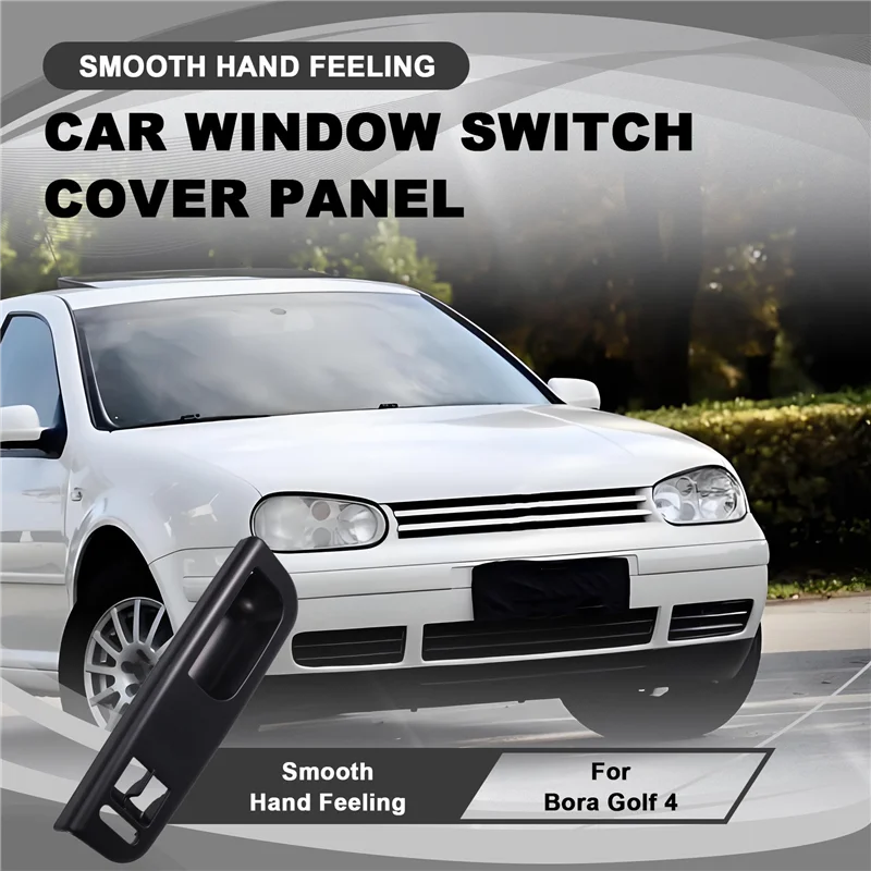 

LHD Car Window Switch Cover Panel Door Pull Grab Handle Replacement For Volkswagon Bora Golf 4 1999-2004