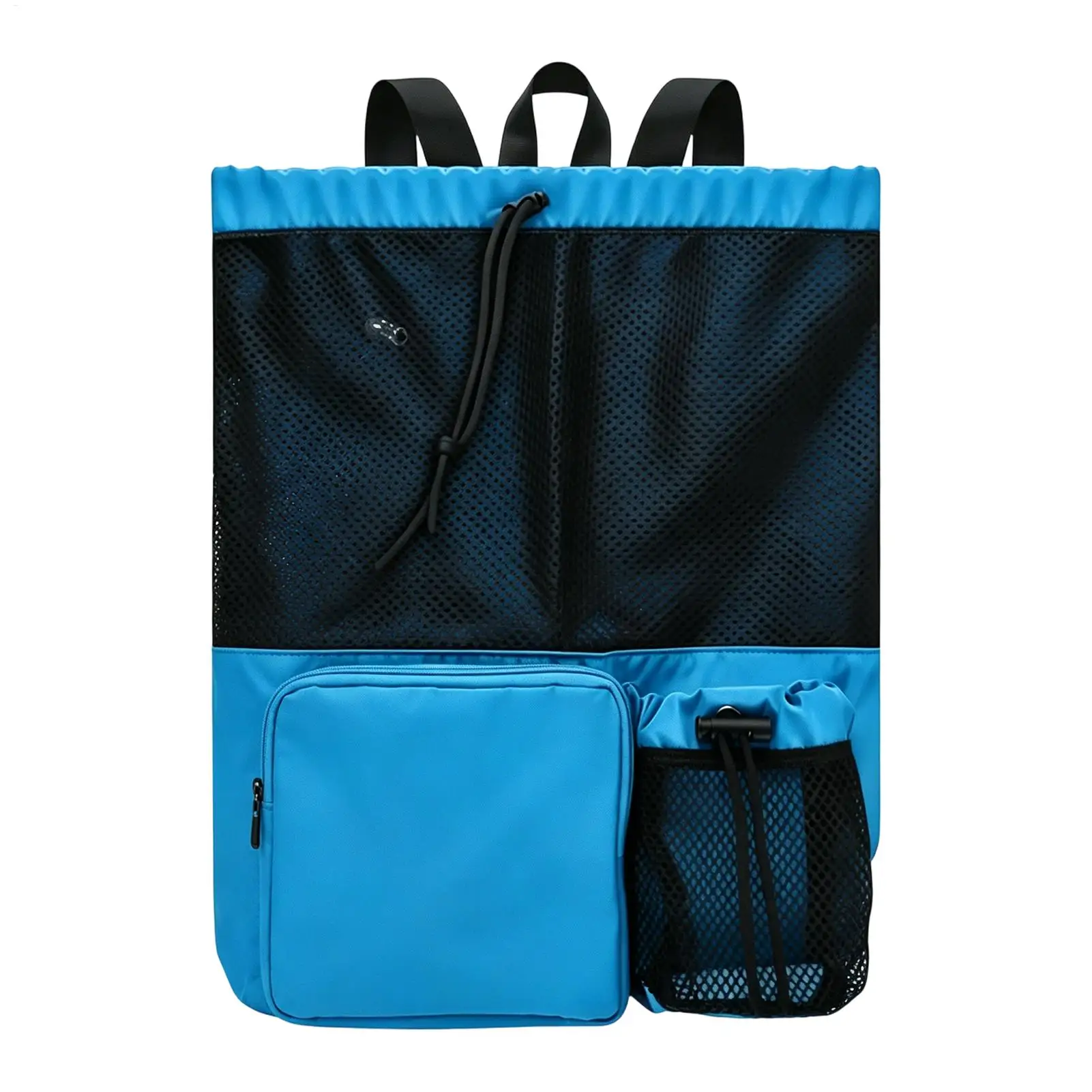 

Beach Bag Large Swimming Portable Waterproof Gear Mesh Beach Backpack For Swimming Fitness Exercise Gym Playground Outdoor