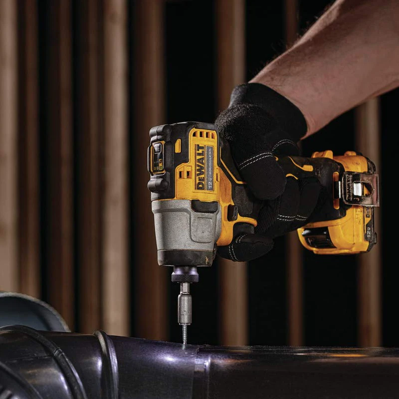 Dewalt DCF801 12V MAX Impact Driver 1/4-Inch Xtreme Brushless Cordless Rechargeable Electric Screwdriver Bare Tool