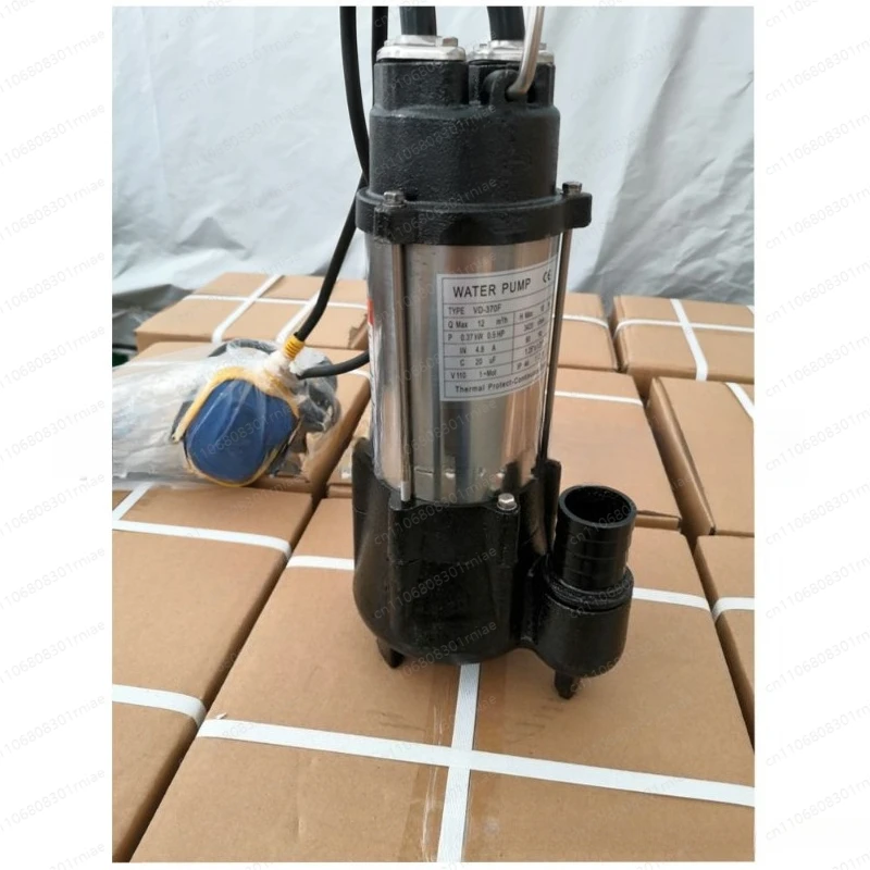 

Погружной канализационный насос из нержавеющей стали 110-120В с автоматическим измельчителем, без засоров, для бытового орошения и дренажа