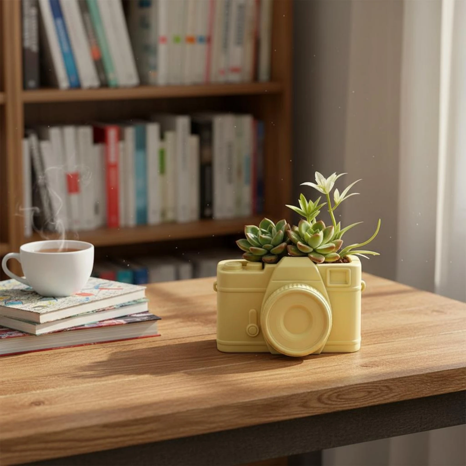 Succulent Planter Molded Resin Planter Succulent Pot Indoor Outdoor Home Decor Small Plant - view 2