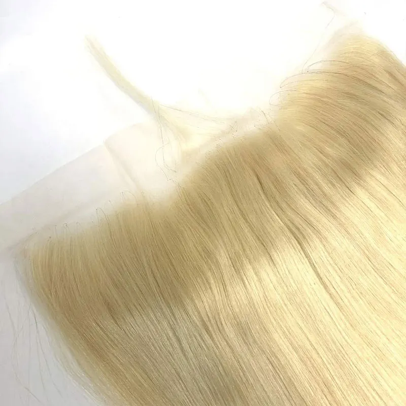 Perruque Lace Frontal Wig 100% brésilienne naturelle, cheveux lisses, 13x4, oreille à oreille, transparente, HD