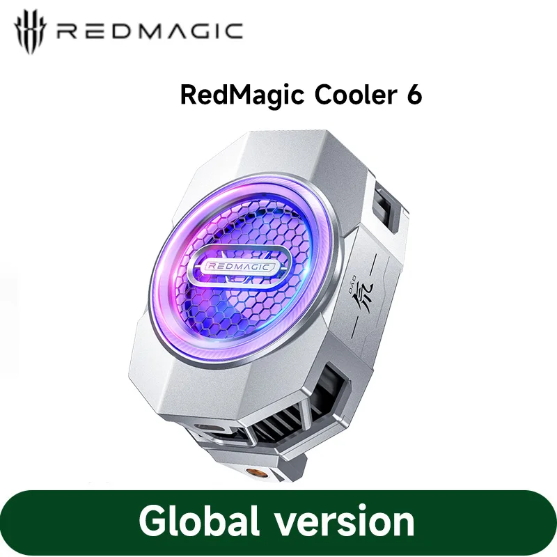 Кулер Nubia RedMagic 6, охлаждающий зажим для мобильного телефона, радиатор для мобильного телефона, поддержка прямой трансляции игр, подходит для RedMagic Honor Realme Кулер Nubia RedMagic 6, охлаждающий зажим для мобильного телефона, радиатор для мобильного телефона, поддержка прямой трансляции игр, подходит для RedMagic Honor Realme