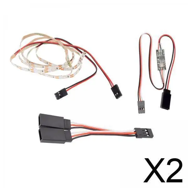 

Светодиодная лента с дистанционным управлением для БПЛА, радиоуправляемых грузовиков, самолетов, вертолетов, сверхлегких летающих аппаратов и наборов для сборки летающих крыльев