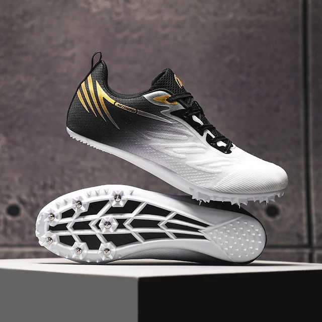 2026 New Spike Running Shoes Men Women Track Field Sneakers Anti-slip Athletics Sneaker Unisex Lightweight Training Footwear