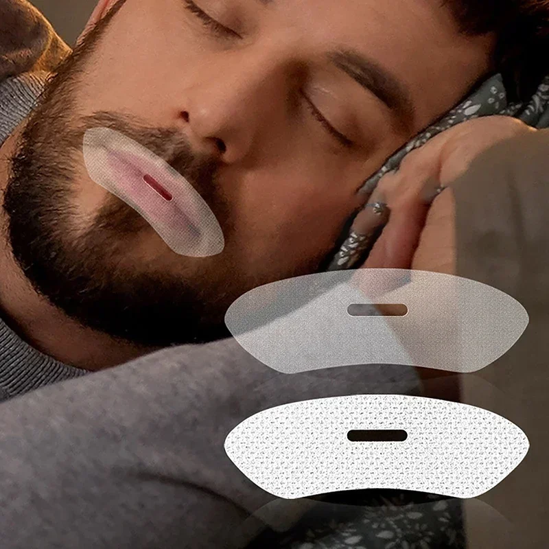 Popular Gentle Anti Snoring Mouth Sticker, Skin Safe Sleep Mouth Tape, Naturally Stop Oral Breathing Improve Night Sleep