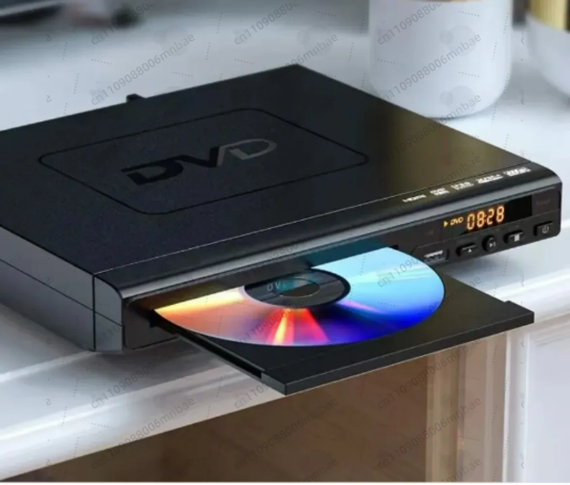 

High Quality DVD Player Thin USB Media Box Multi-function Portable Support VCD CD Disc DVD Player for Home Traveling USB Input